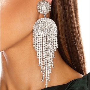 NEW Oscar de la Renta Crystal Earrings